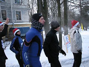ХCnews.ru — Горные Вершины на Новогоднем пробеге  23 декабря 2012